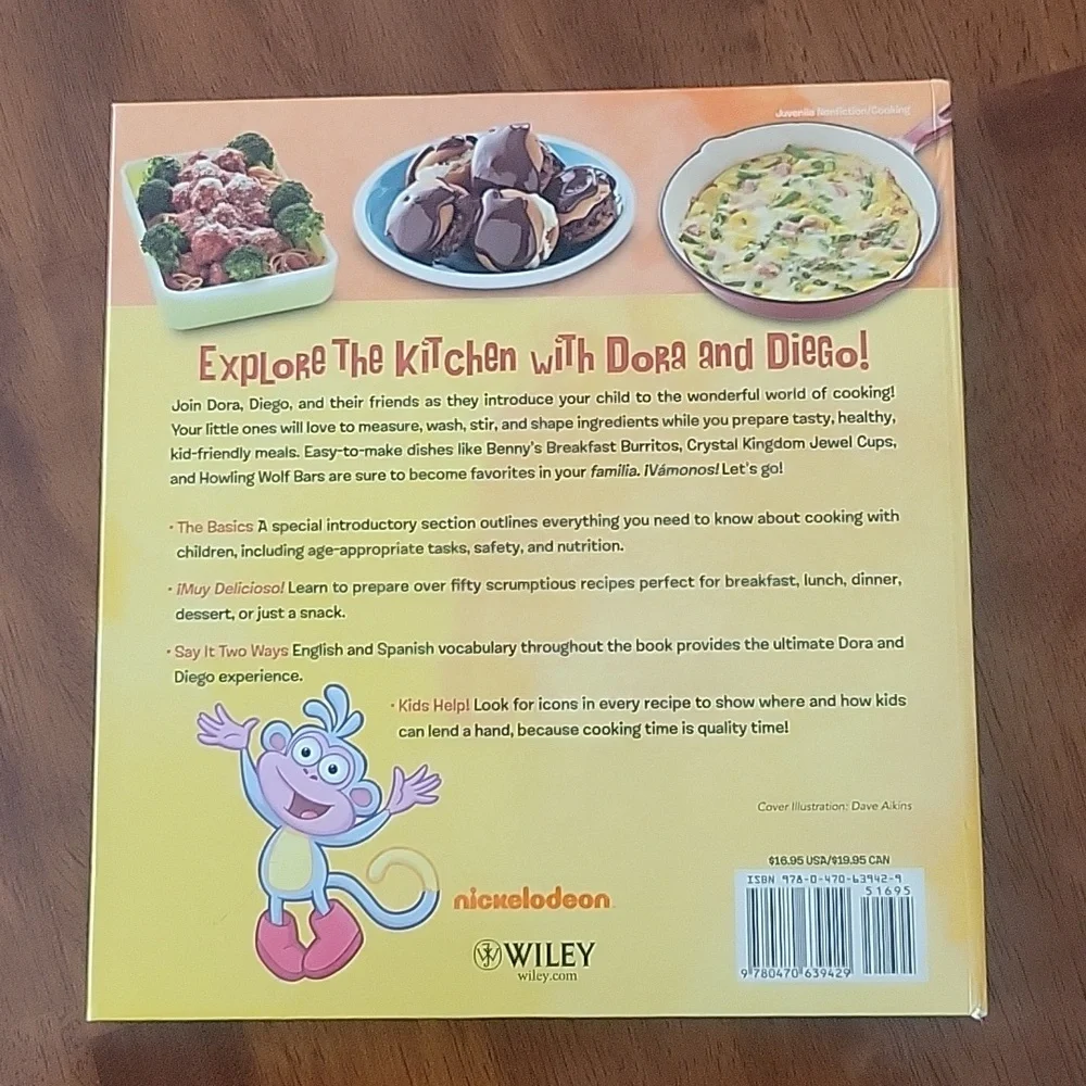 ● Dora & Diego Let's Cook Cookbook